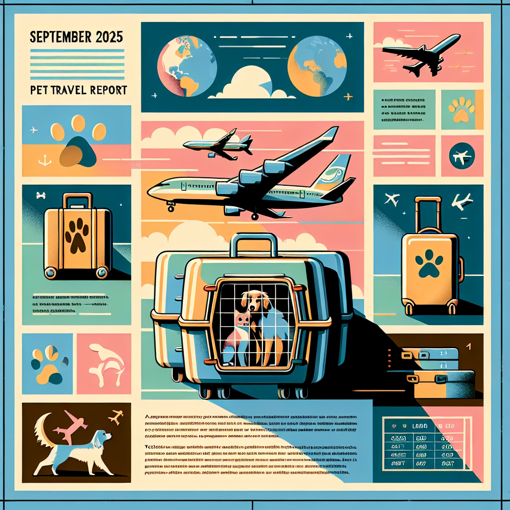 Featured image for September 2025 Airline Pet Travel Report