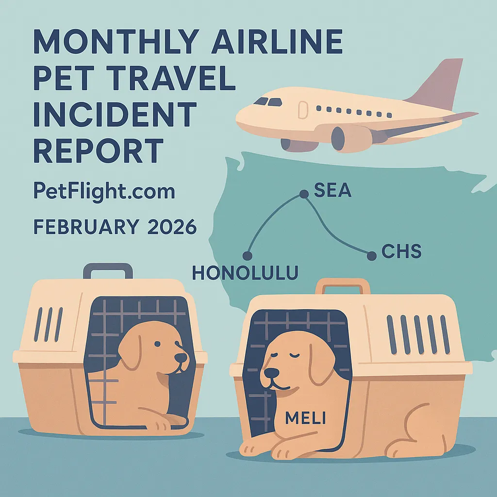 February 2026 Airline Pet Travel Report