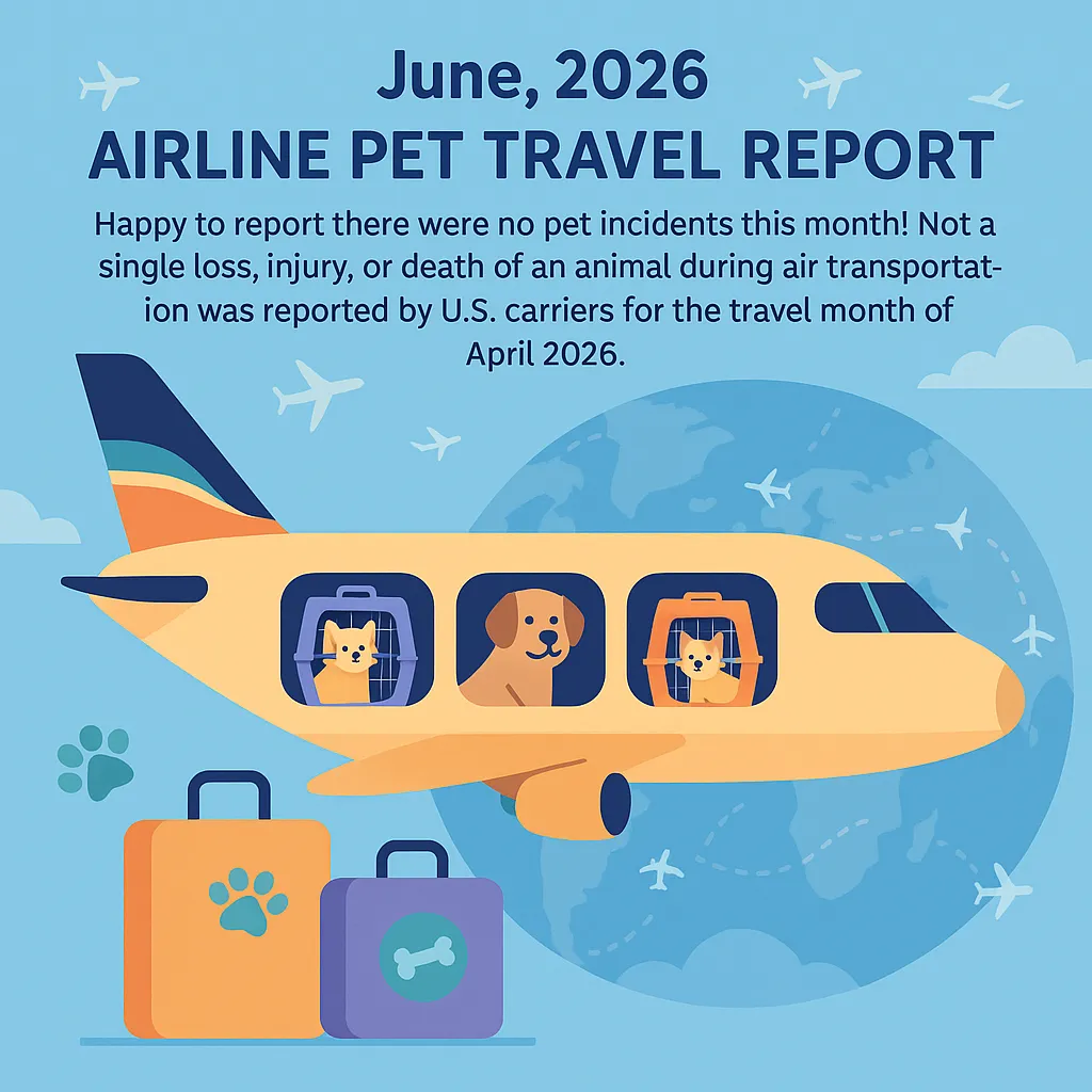 June 2026 Airline Pet Travel Report