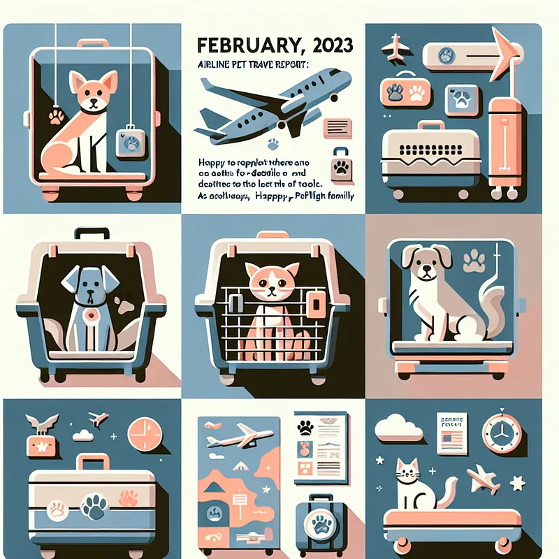 Featured image for February 2023 Airline Pet Travel Report