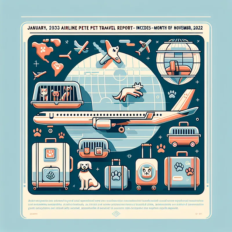 Featured image for January 2023 Airline Pet Travel Report