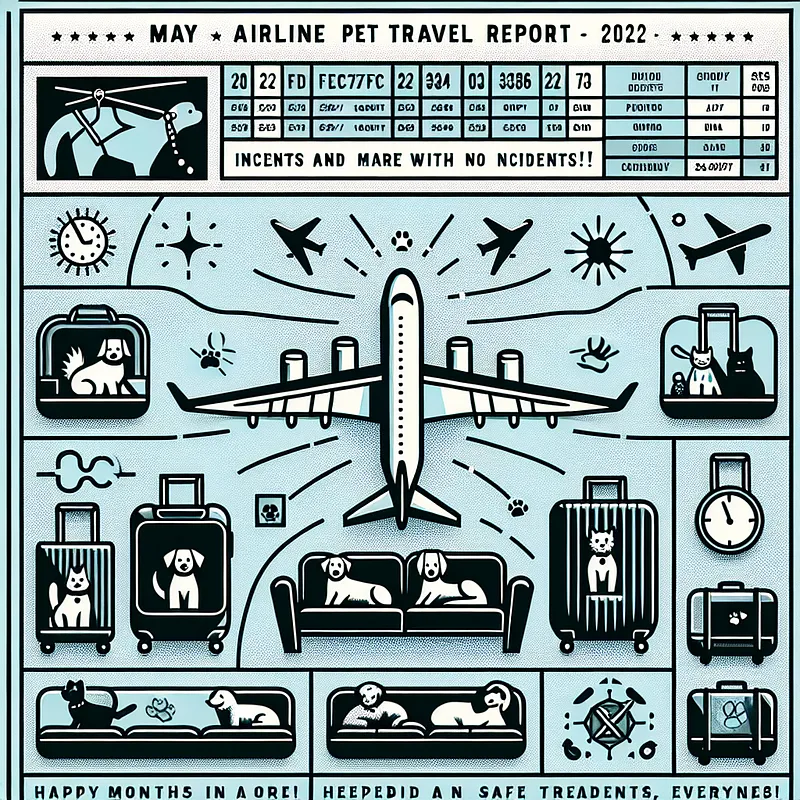 Featured image for May 2022 Airline Pet Travel Report