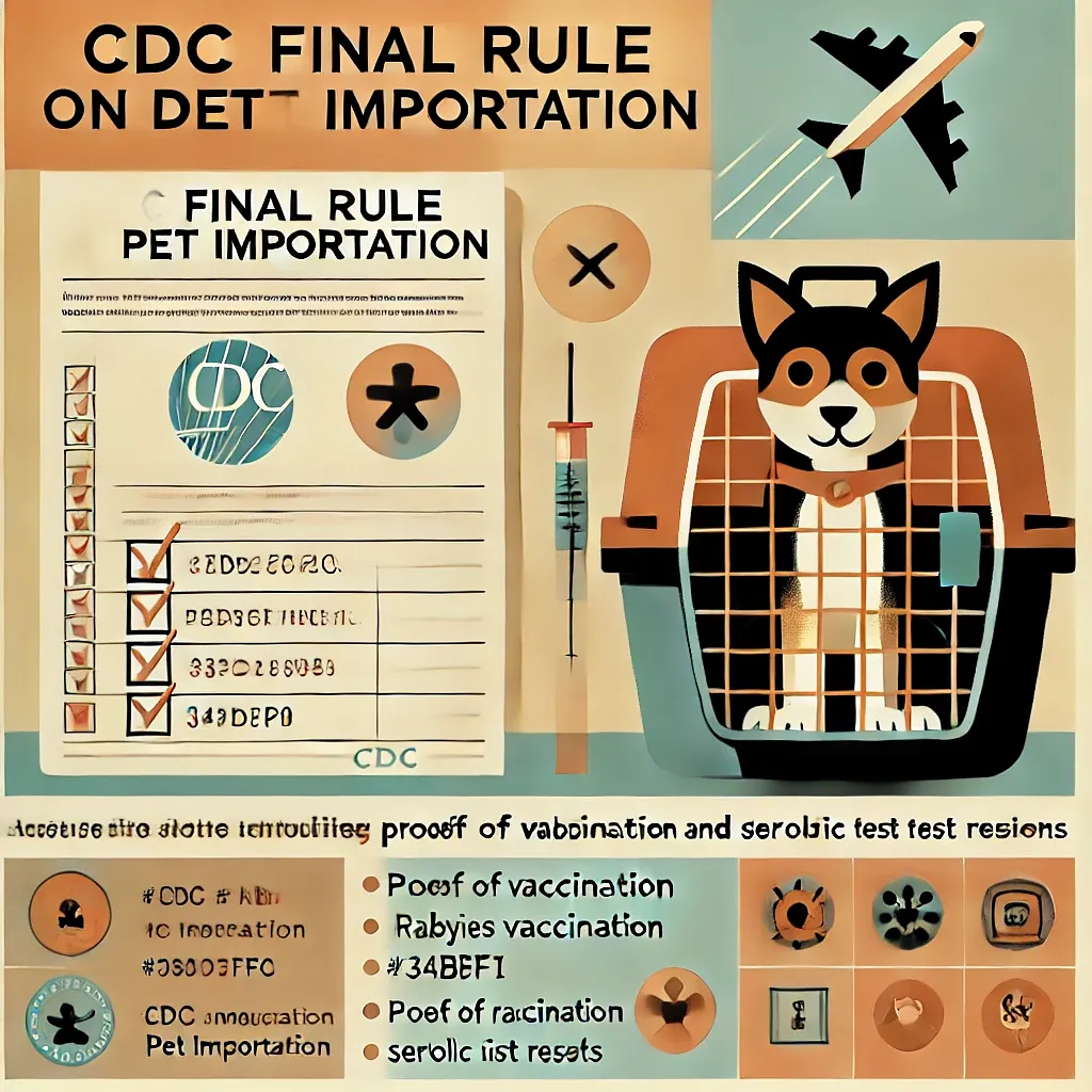 Featured image for CDC announced final rule to its dog and cat importation regulation