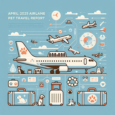 Featured image for April 2025 Airline Pet Travel Report