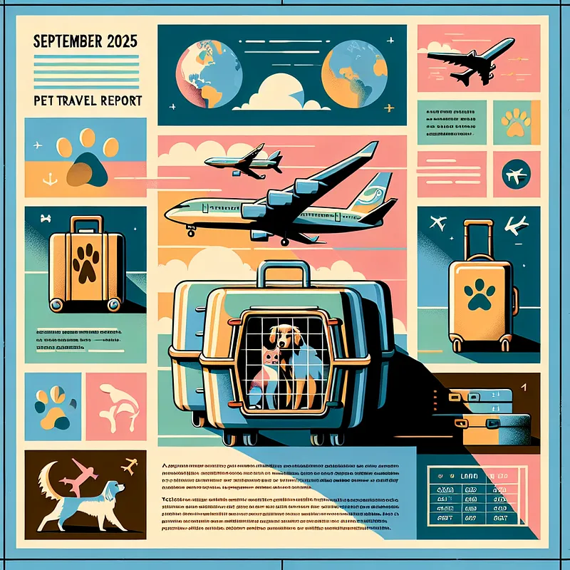 Featured image for September 2025 Airline Pet Travel Report